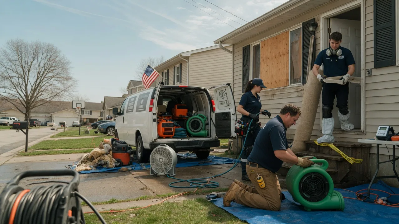 Water Damage Restoration in Santa Maria, TX near me